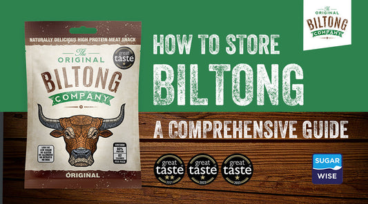 Sealed original biltong bag ideal for biltong storage, keeping it fresh, dry, and full of flavour
