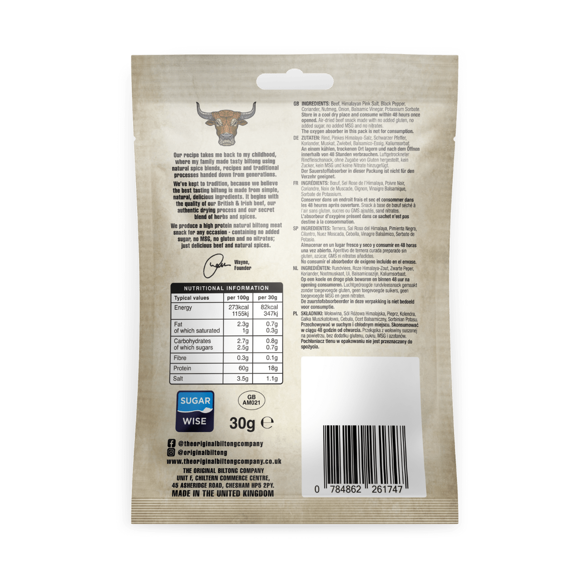 Original Biltong - The Original Biltong Company