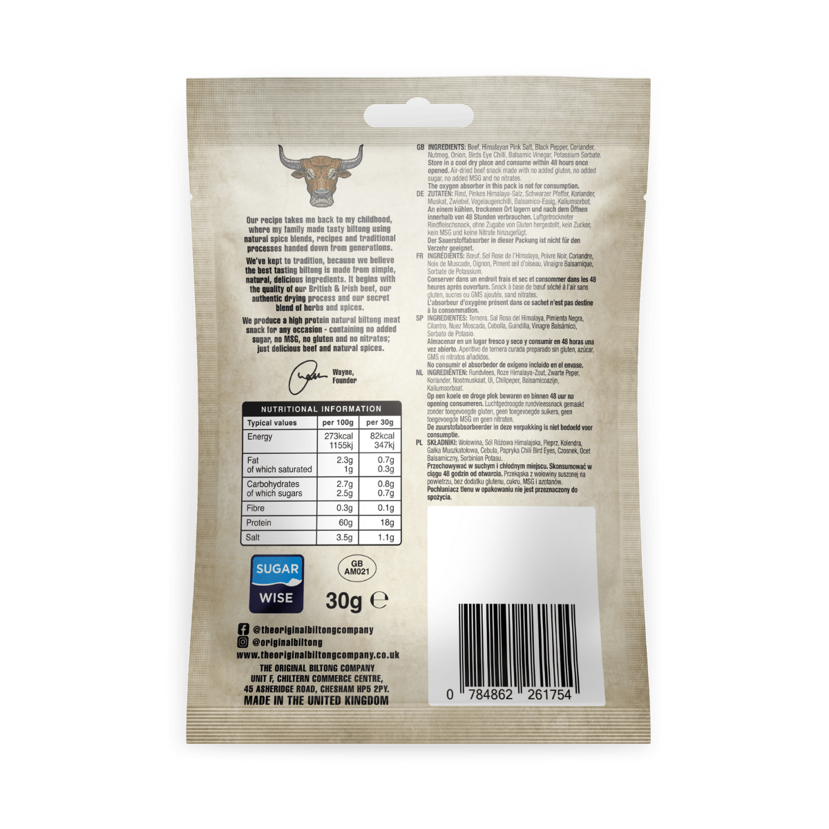 Piri Piri Biltong - The Original Biltong Company