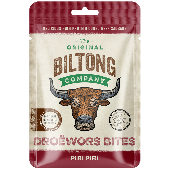 Piri Piri Droewors Bites