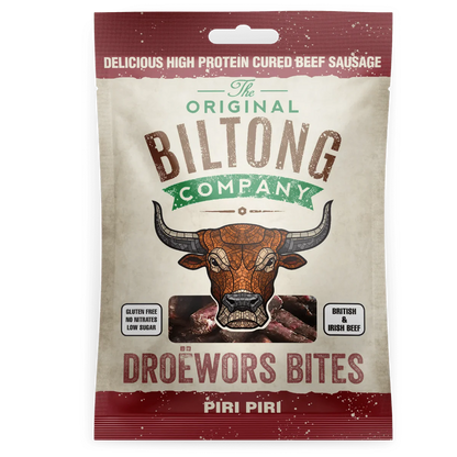 Piri Piri Droëwors Bites - The Original Biltong Company